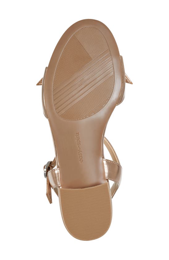 Shop Easy Spirit Gia Ankle Strap Sandal In Bronze