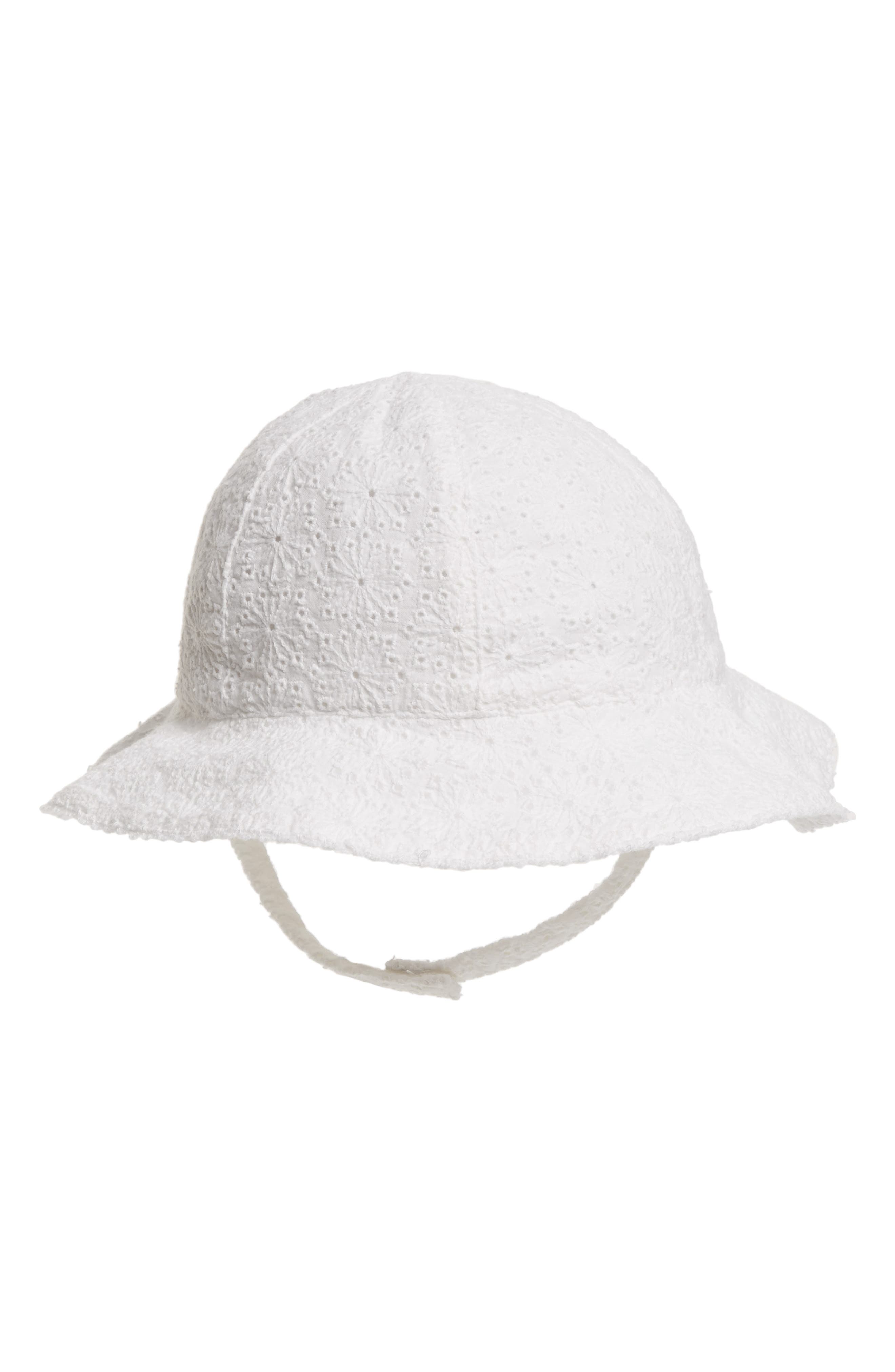 eyelet sun hat baby