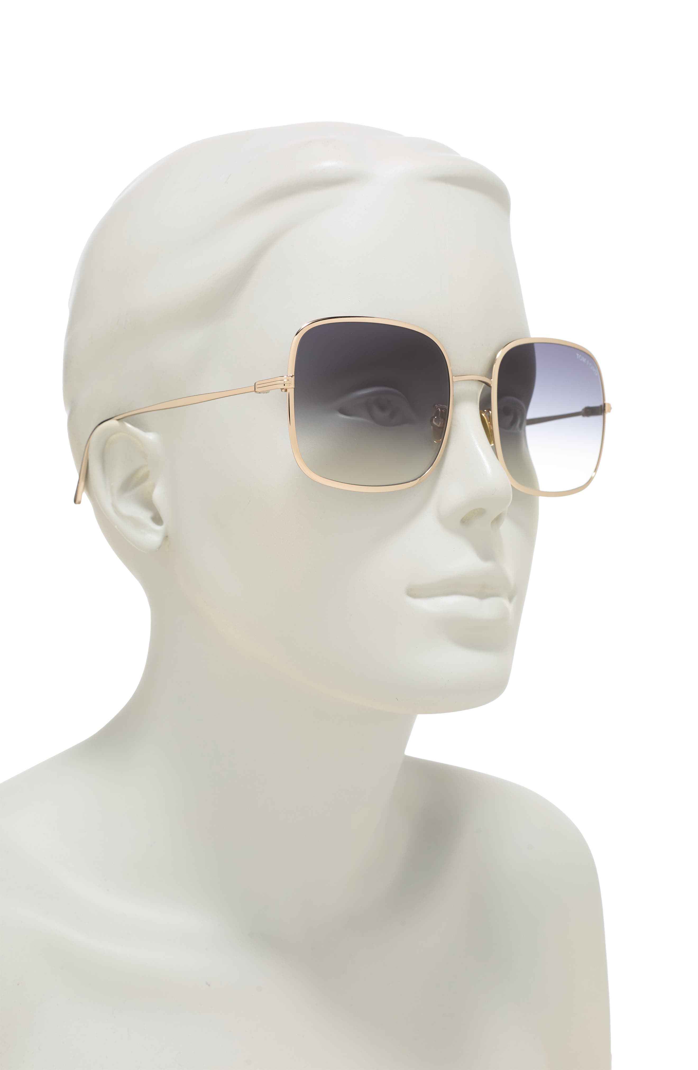 tom ford 60mm square sunglasses