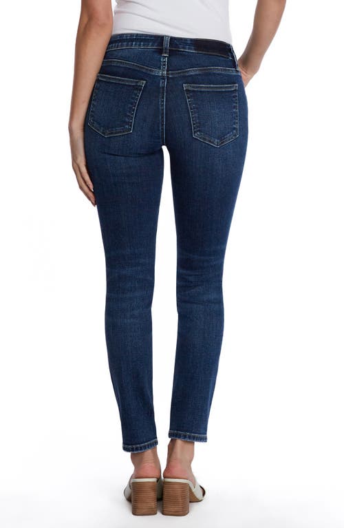 Shop Hint Of Blu Mid Rise Skinny Jeans In Beach Blue