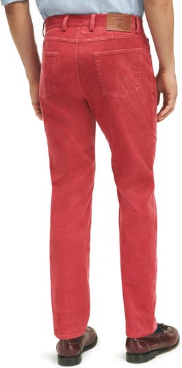 Brooks Brothers Slim Fit Stretch Cotton Corduroy Pants