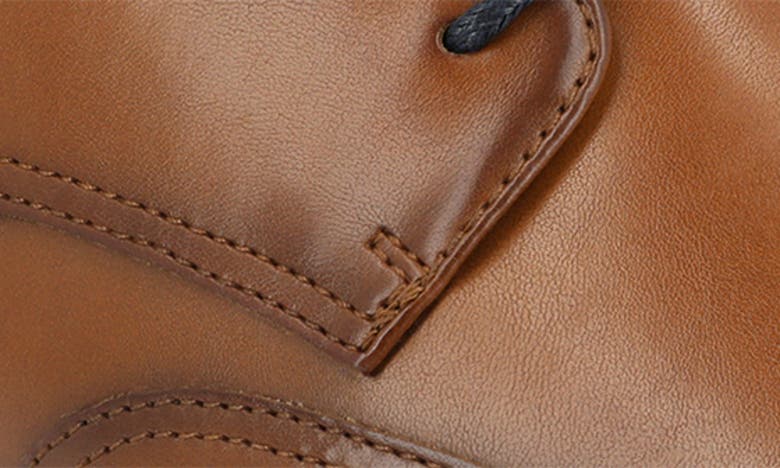 Vance Co. Evander Tru Comfort Wingtip Derby In Cognac