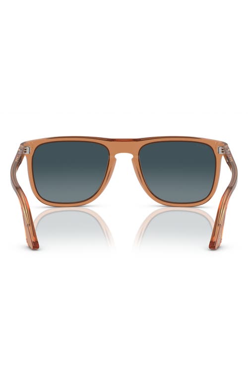 PERSOL PERSOL 57MM POLARIZED PILOT SUNGLASSES 