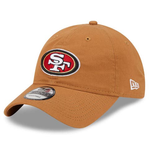 San Francisco 49ers New Era Raffia Front 59FIFTY Fitted Hat - Khaki