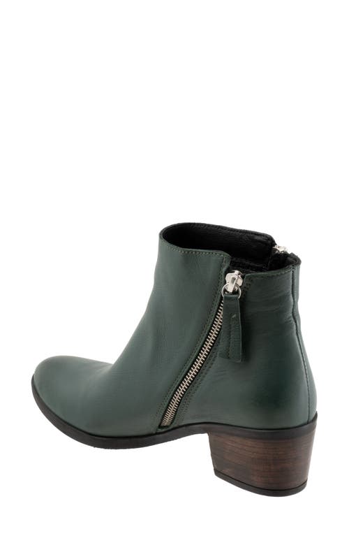 Bueno Camila Bootie In Hunter Green
