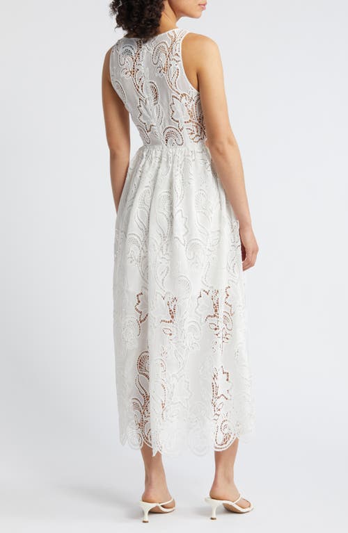 Shop Sam Edelman Bouquet Eyelet Maxi Dress In White