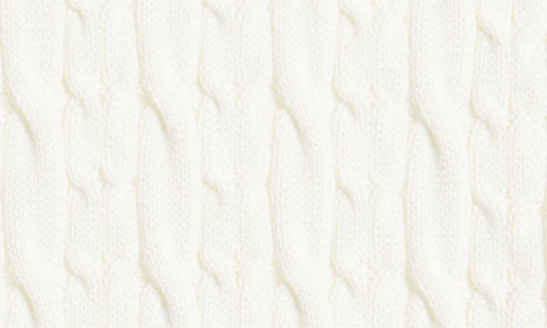 Shop Quiet Golf X Puma Cable Crewneck Sweater In Warm White