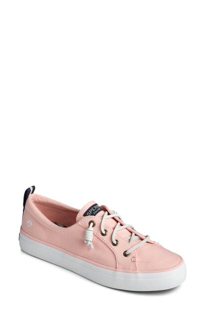 Sperry Crest Vibe Slip-on Sneaker In Rose Water Linen