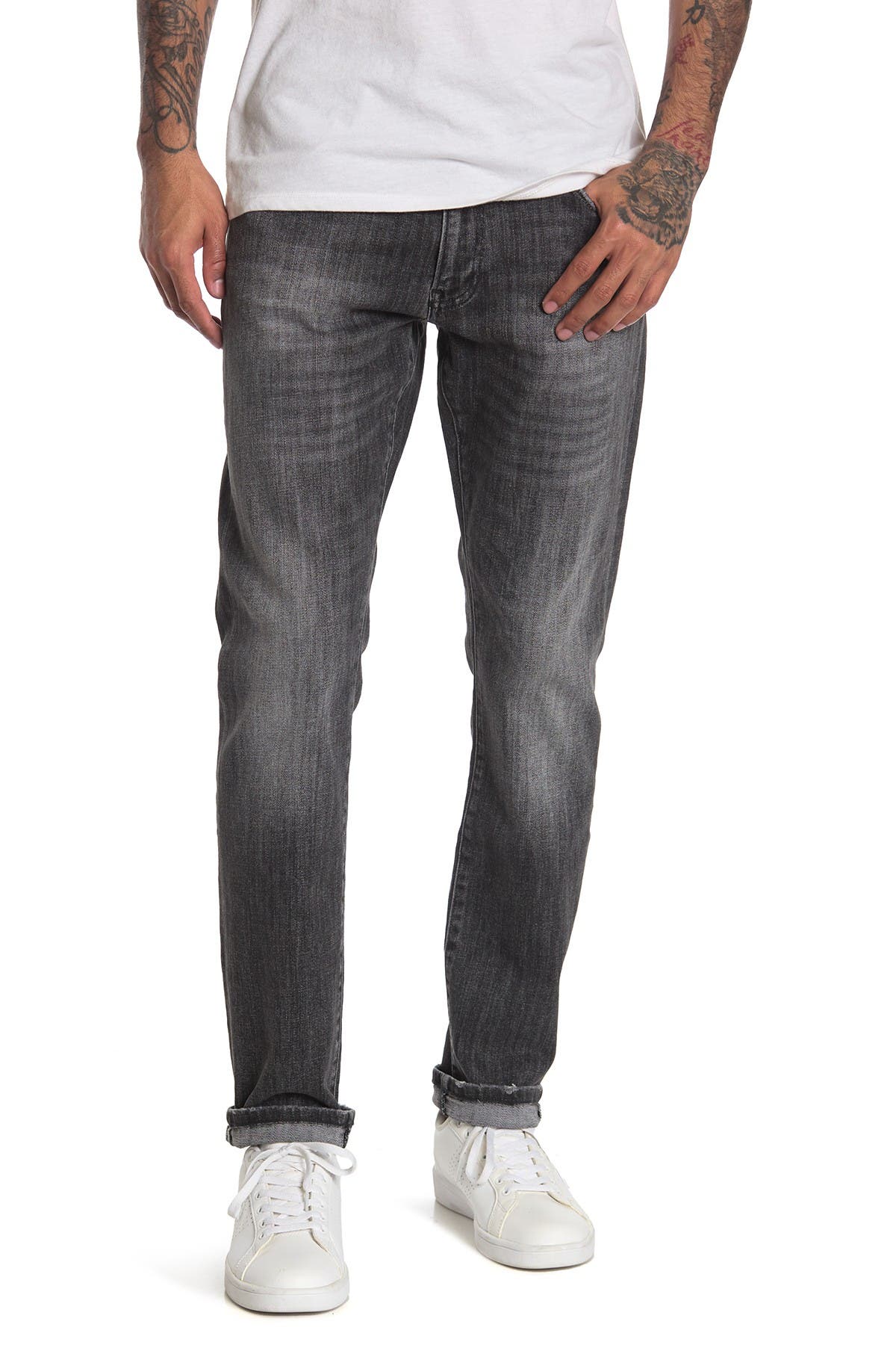 mid rise slim fit jeans