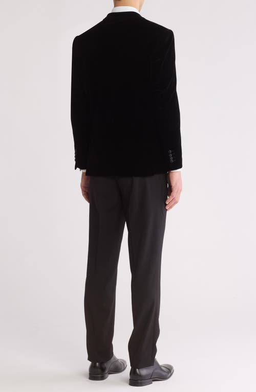 Gino Vitale Slim Fit 2-piece Plaid Suit In Black