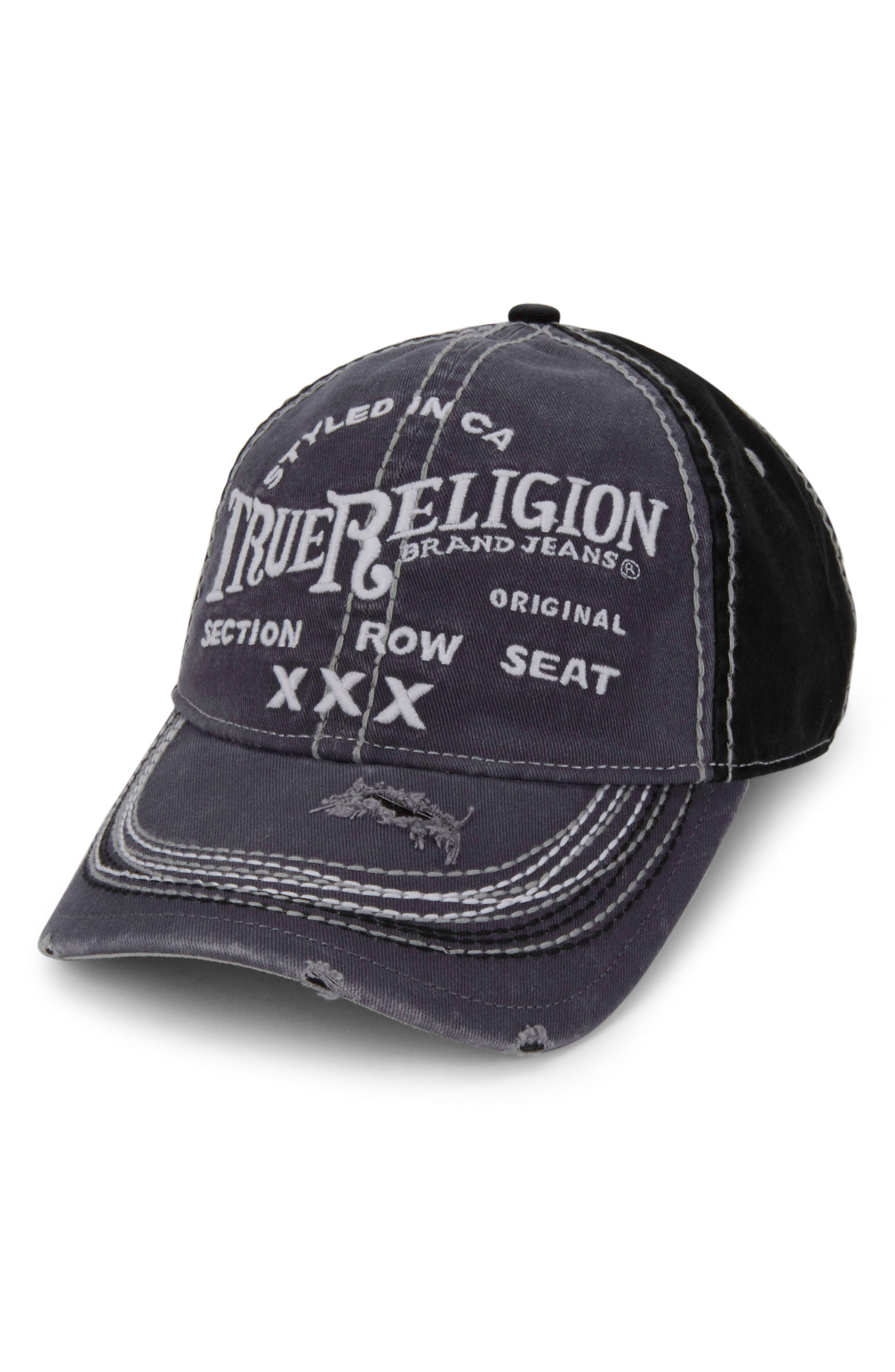 true religion baseball cap