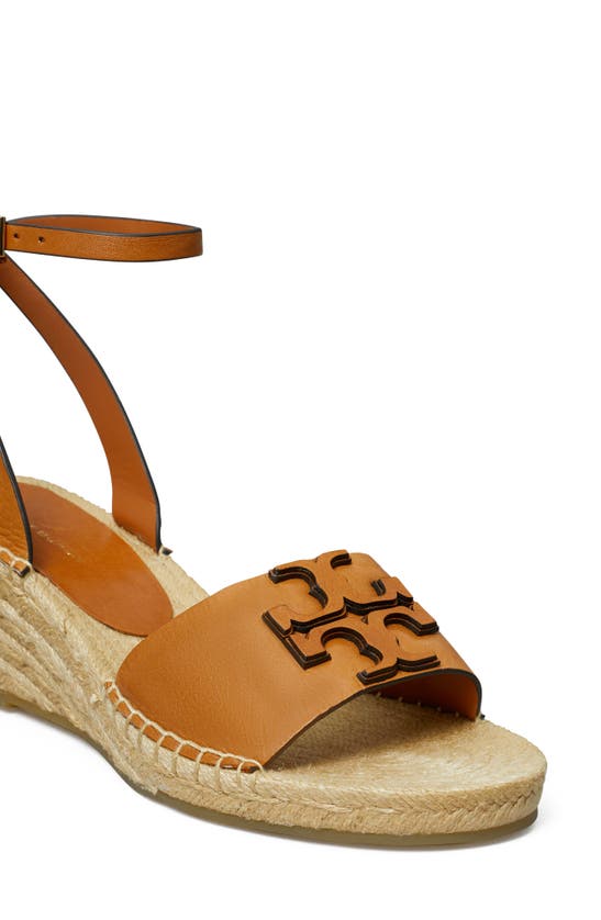 Shop Tory Burch Ines Ankle Strap Espadrille Platform Wedge Sandal In Tan