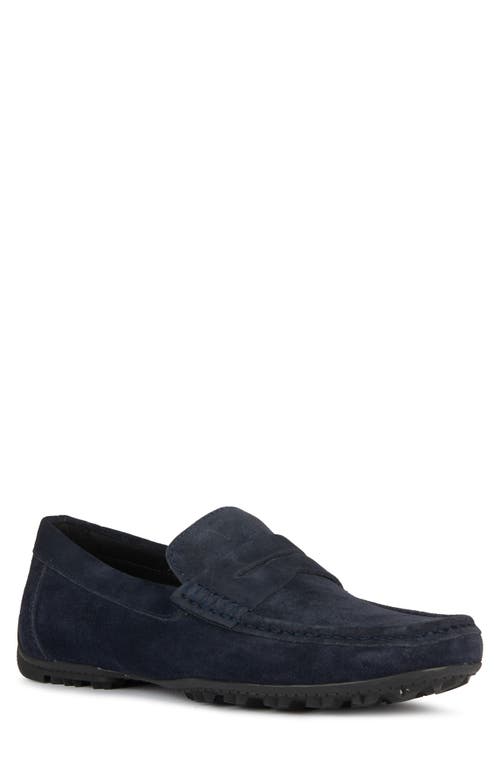 Geox Kosmopolis Grip Penny Loafer Navy at Nordstrom,