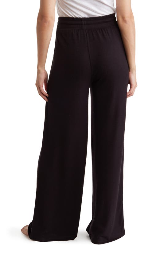Abound Easy Cozy Wide Leg Pajama Pants In Black | ModeSens