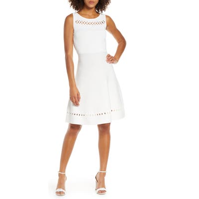 French Connection Kai Fit & Flare Sweater Dress