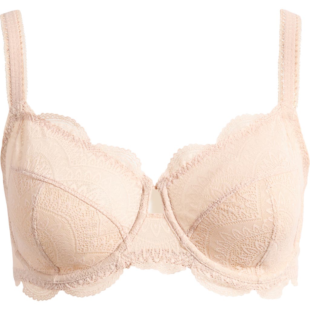 Simone Perele Karma Full Cup Underwire Bra In Peau Rose