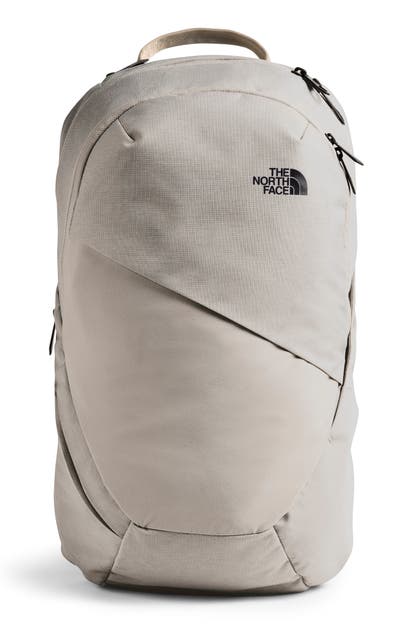 The North Face 'isabella' Backpack In Dove Grey Dark Heather/ Beige