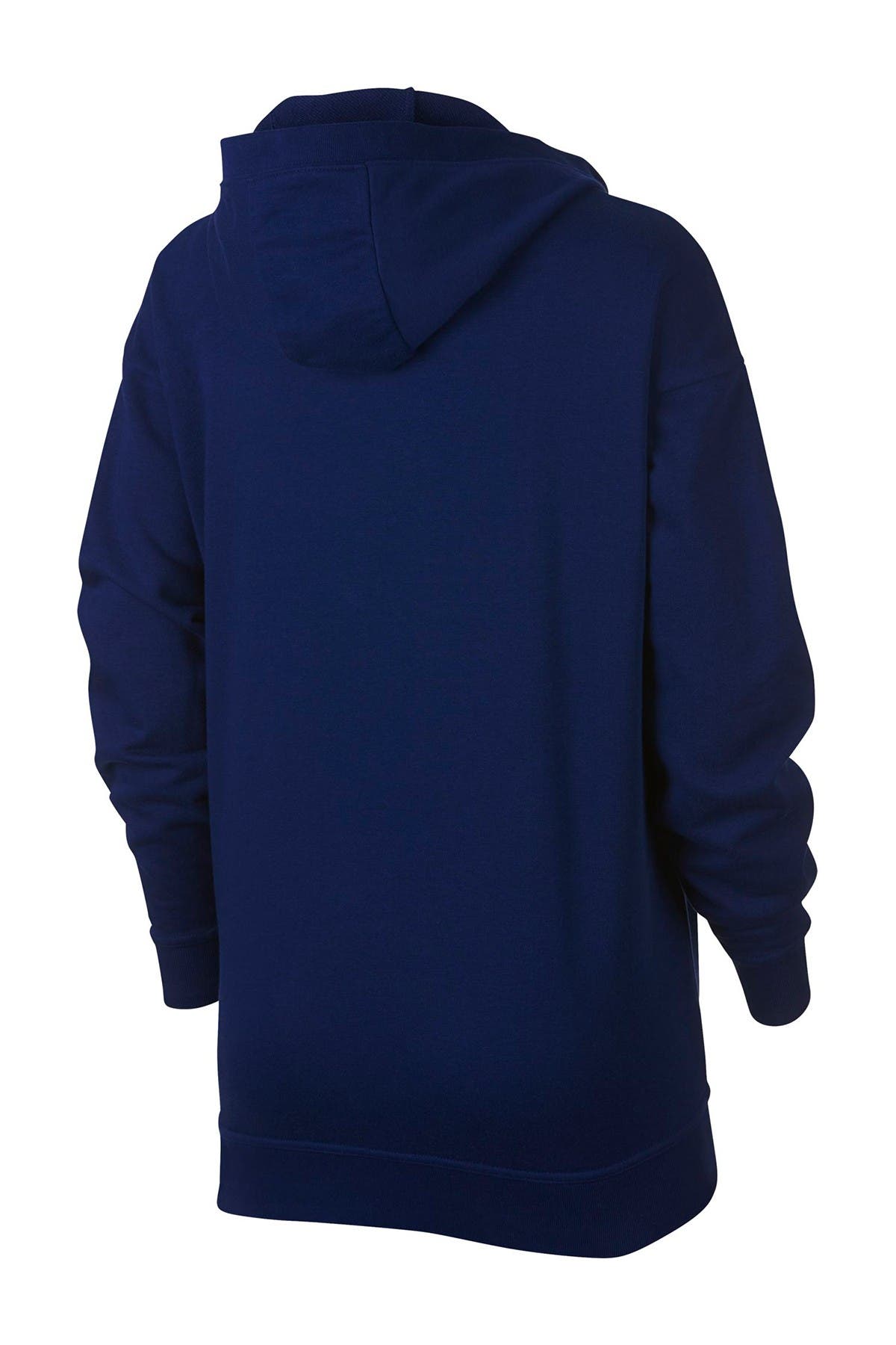 nike women's club lace up sweatshirt