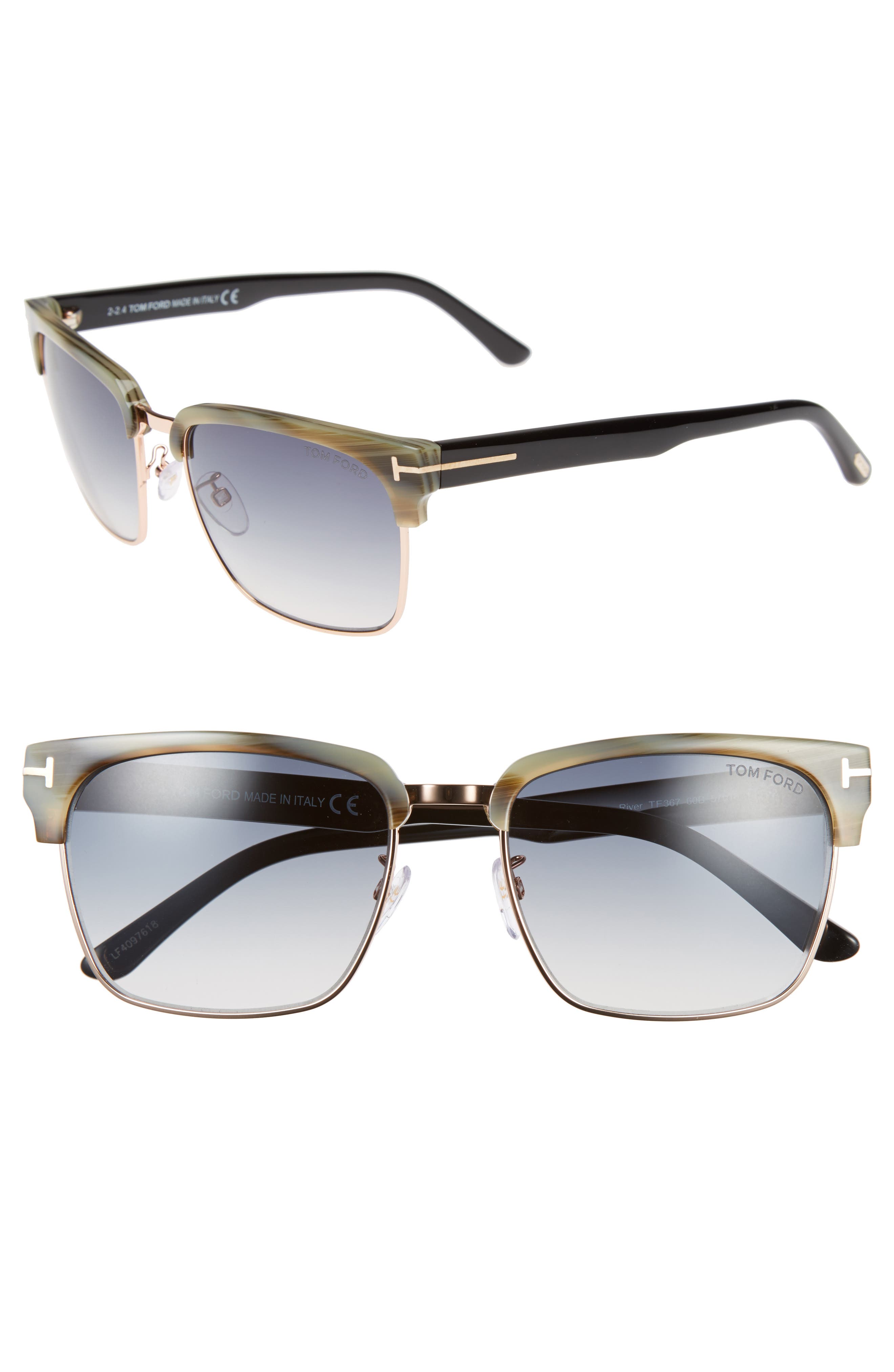 tom ford river vintage square sunglasses
