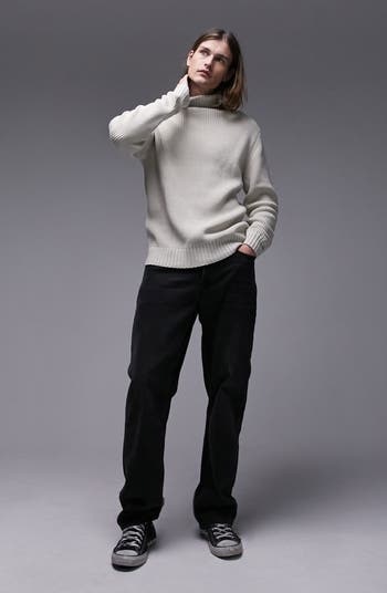 Topman Cotton Blend Turtleneck Sweater | Nordstrom