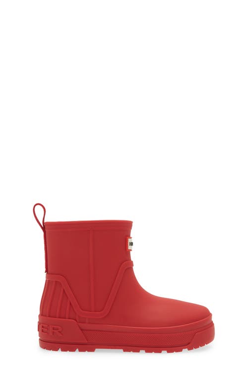 Shop Hunter Kids' Grace Rain Boot In Sussex Red