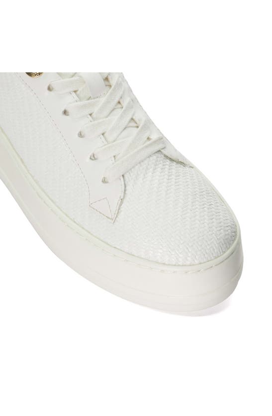 Shop Dune London Episode Platform Sneaker In White