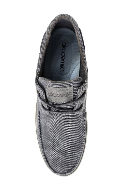 Akademiks Knox Boat Shoe In Grey