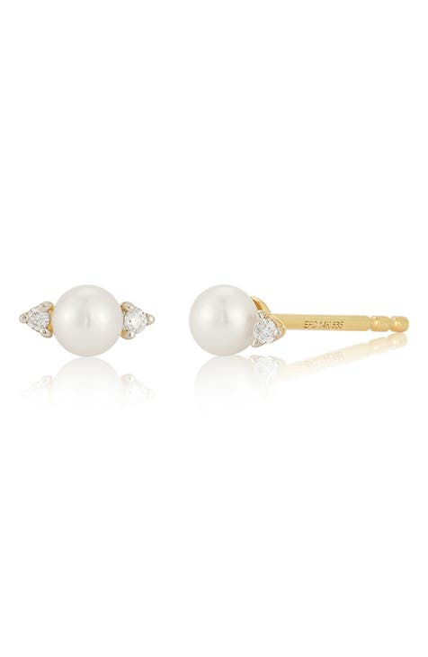 Pearl stud sales earrings nordstrom