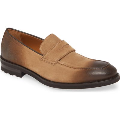 Bruno Magli Bryan Penny Loafer- Brown