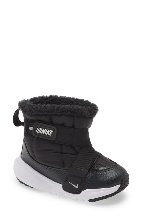 Nike Flex Advance Slip-on Bootie In Black/white/smoke Grey