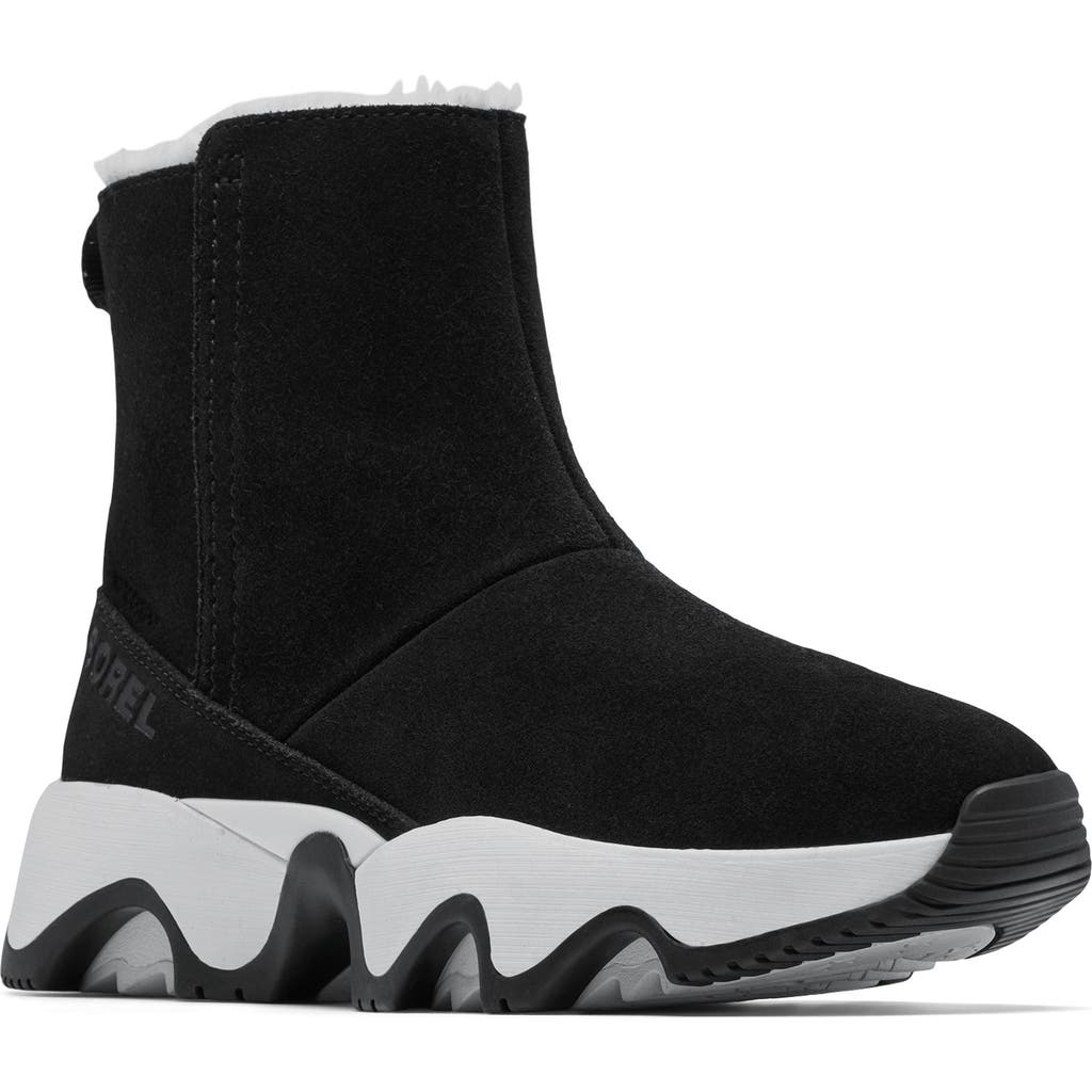Sorel Kinetic Impact Short Waterproof Boot In Gray