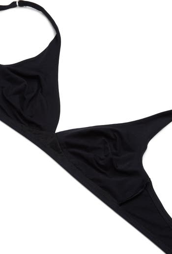 HANRO Sensation soft cup stretch-cotton bra Skin Size 80D NH191 CC 17 for  sale online