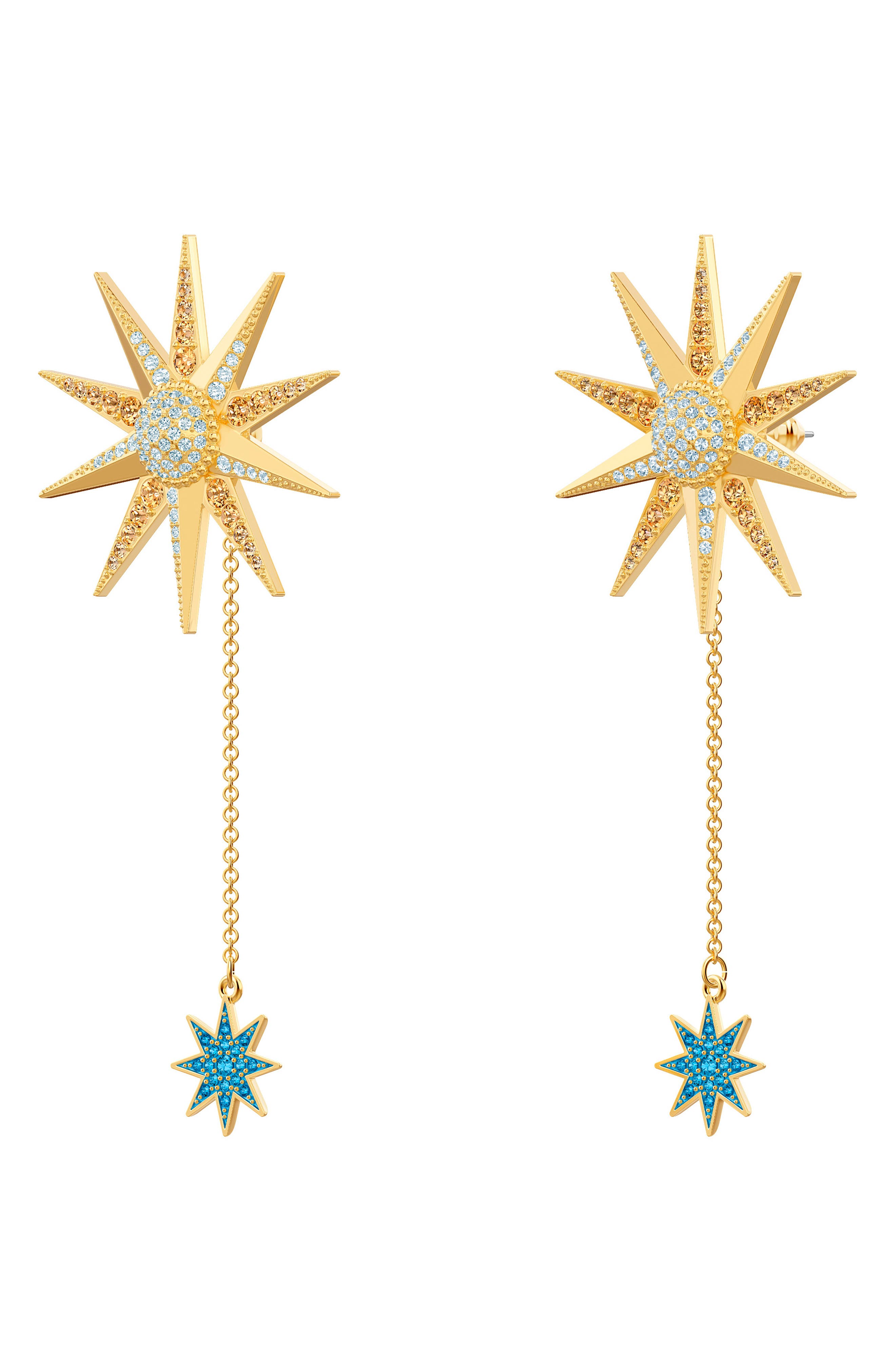 swarovski lucky goddess earrings
