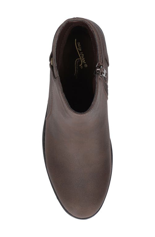 Easy Street Women's Murphy Comfort Ankle Boots In Brown Matte