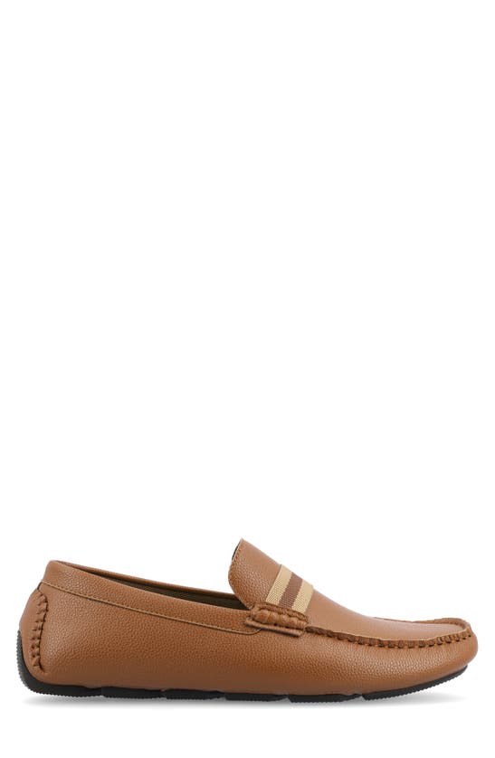 Vance Co. Griffin Tru Comfort Slip-on Driver In Cognac