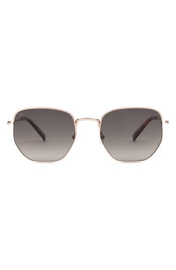 Shop Sito Shades Eternal Polar 52mm Geometric Sunglasses In Gold/tort/horizon Polar