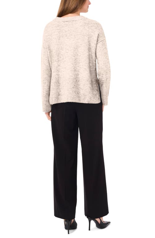 Shop Vince Camuto Crewneck Sweater In Malted