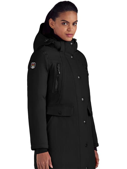 Shop Triple F.a.t. Goose Waterproof Parka In Black