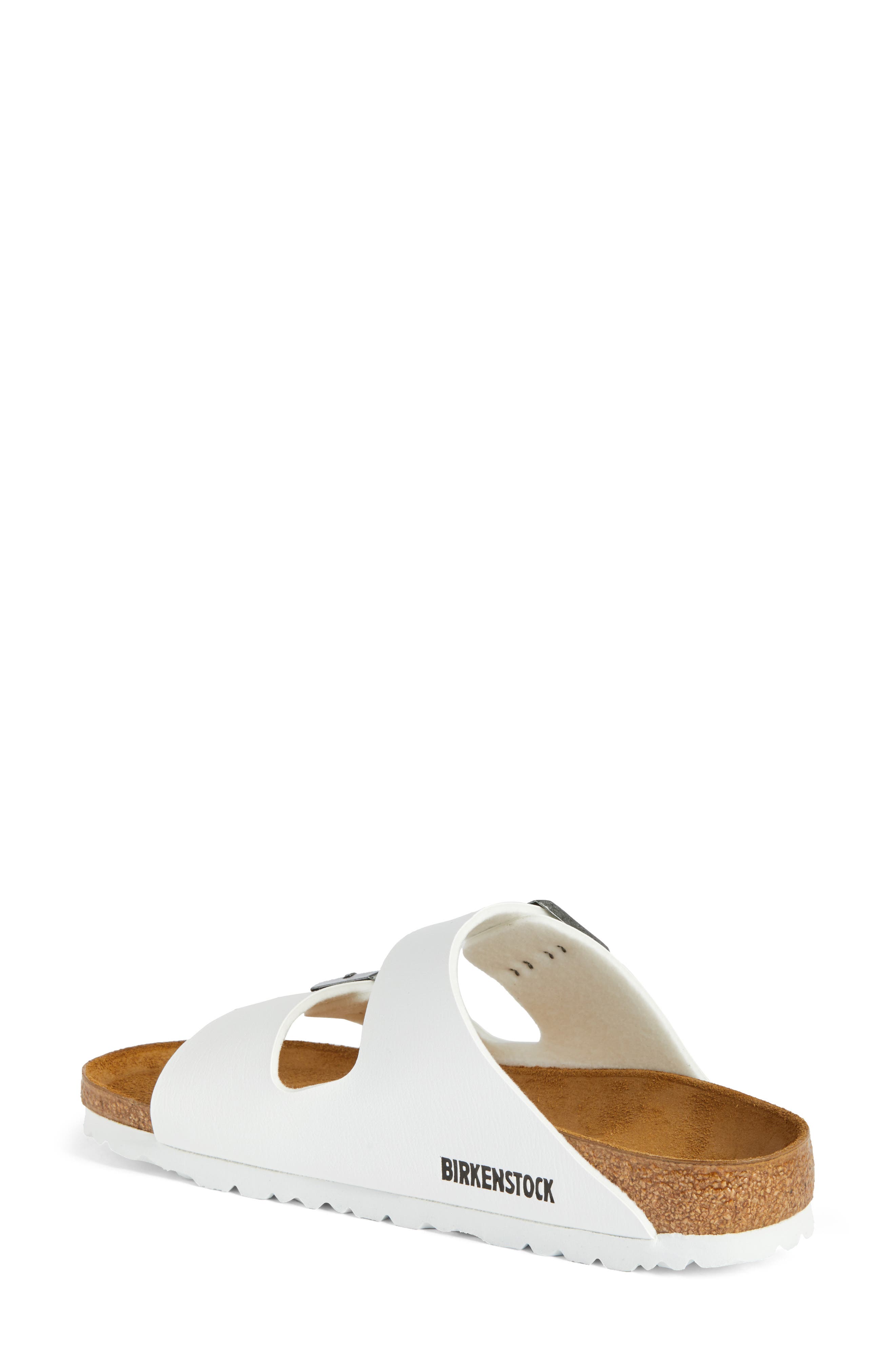 mens birkenstock sandals white