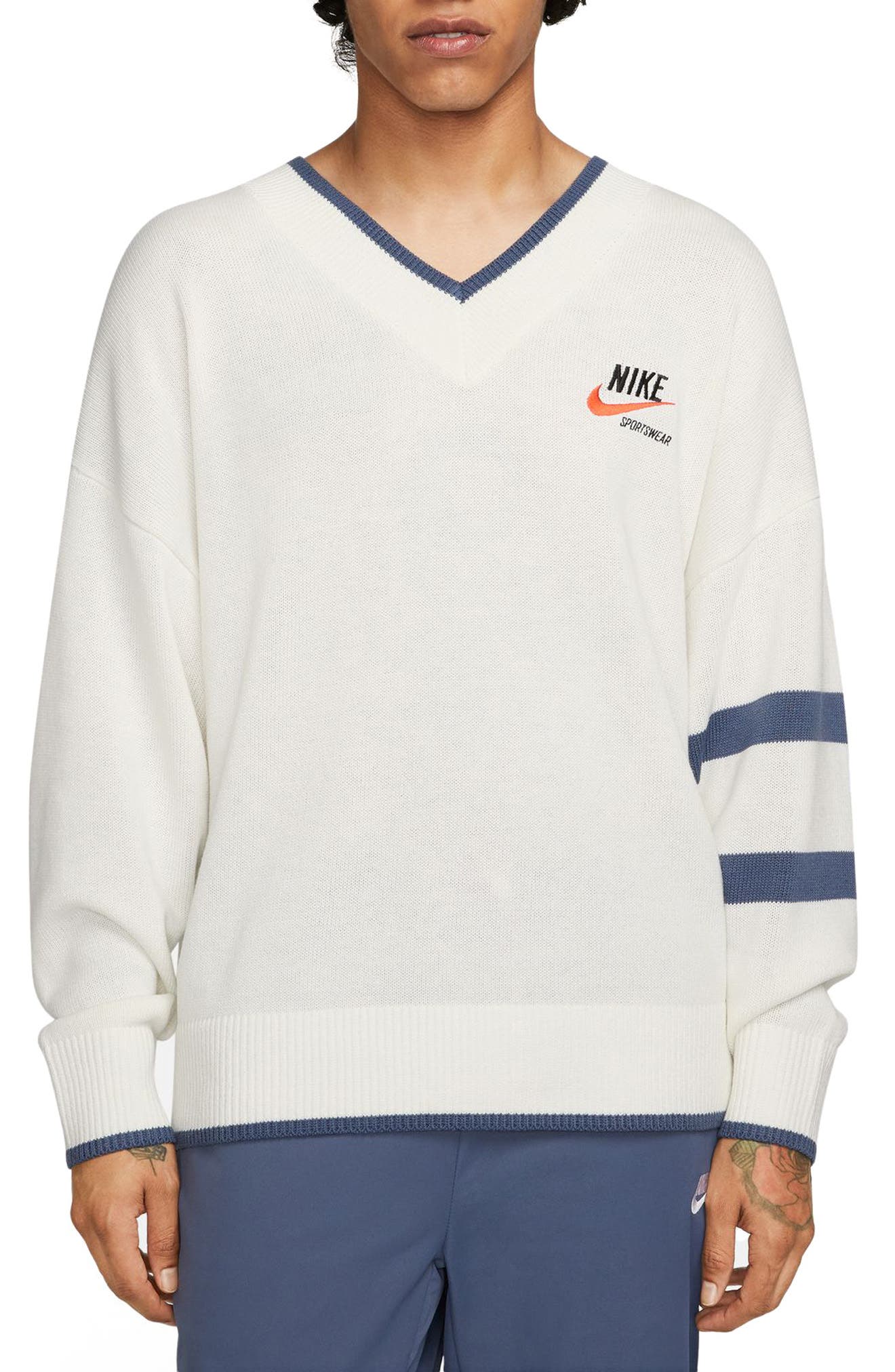 men's v neck fleece jumper