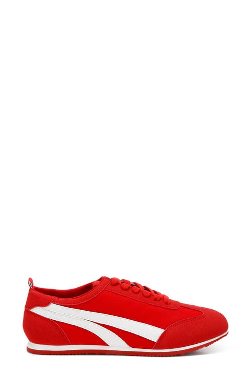 London Rag Montek Sneaker In Red