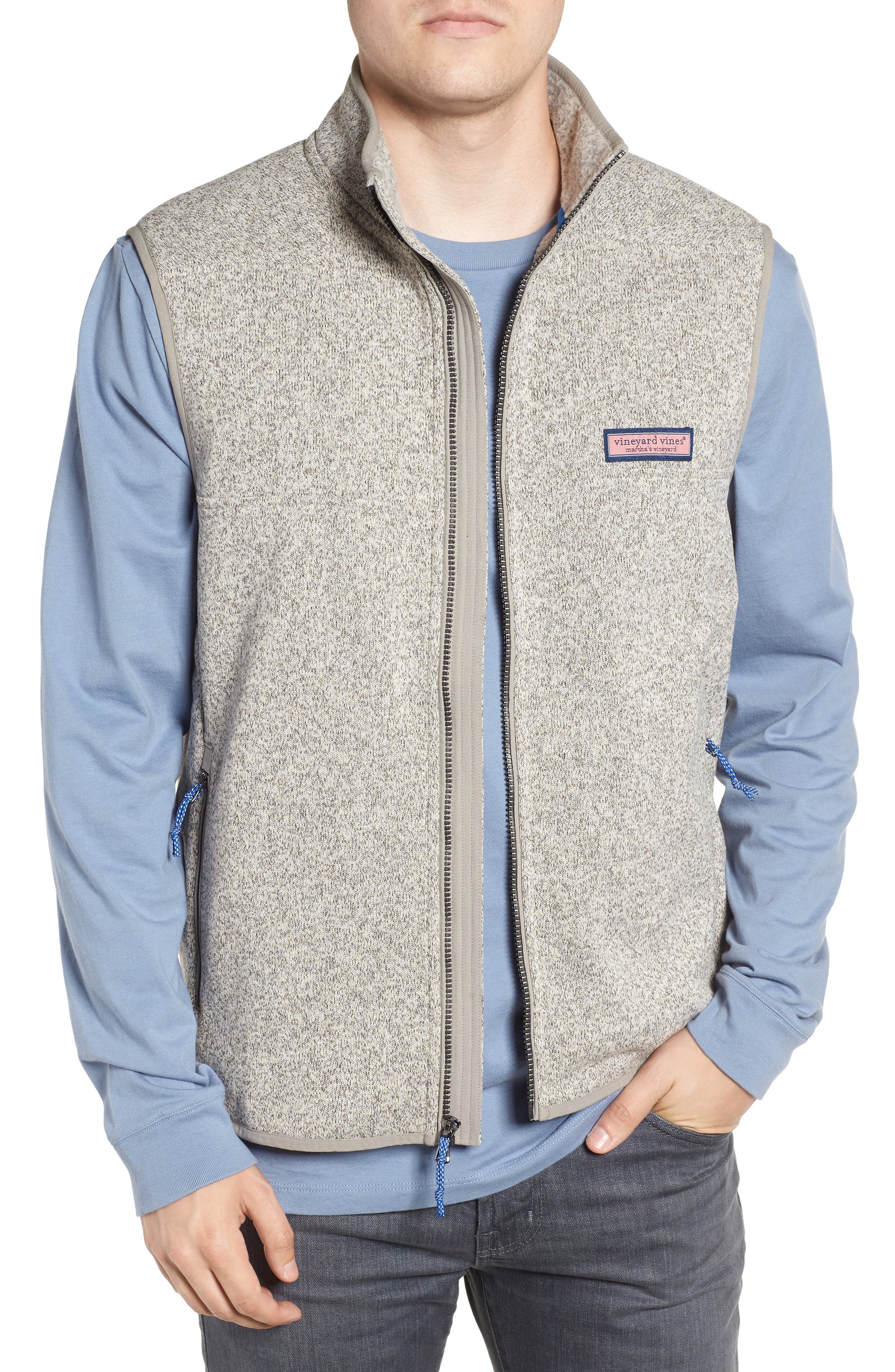 Vineyard Vines Fleece Zip Vest