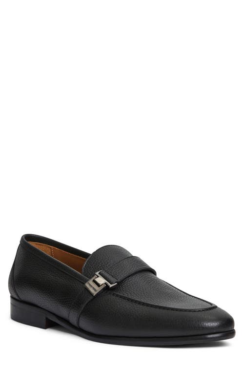 Arlo Loafer in Black Tumbled