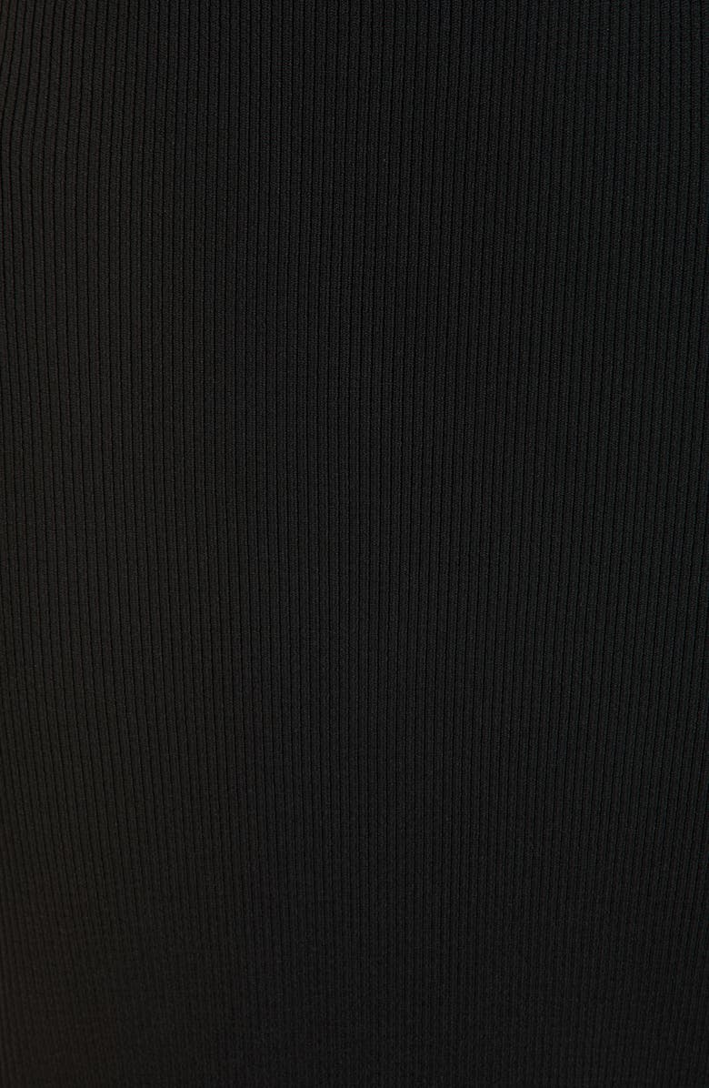 Topshop Ribbed Cutout Detail Body-Con Dress, Alternate, color,