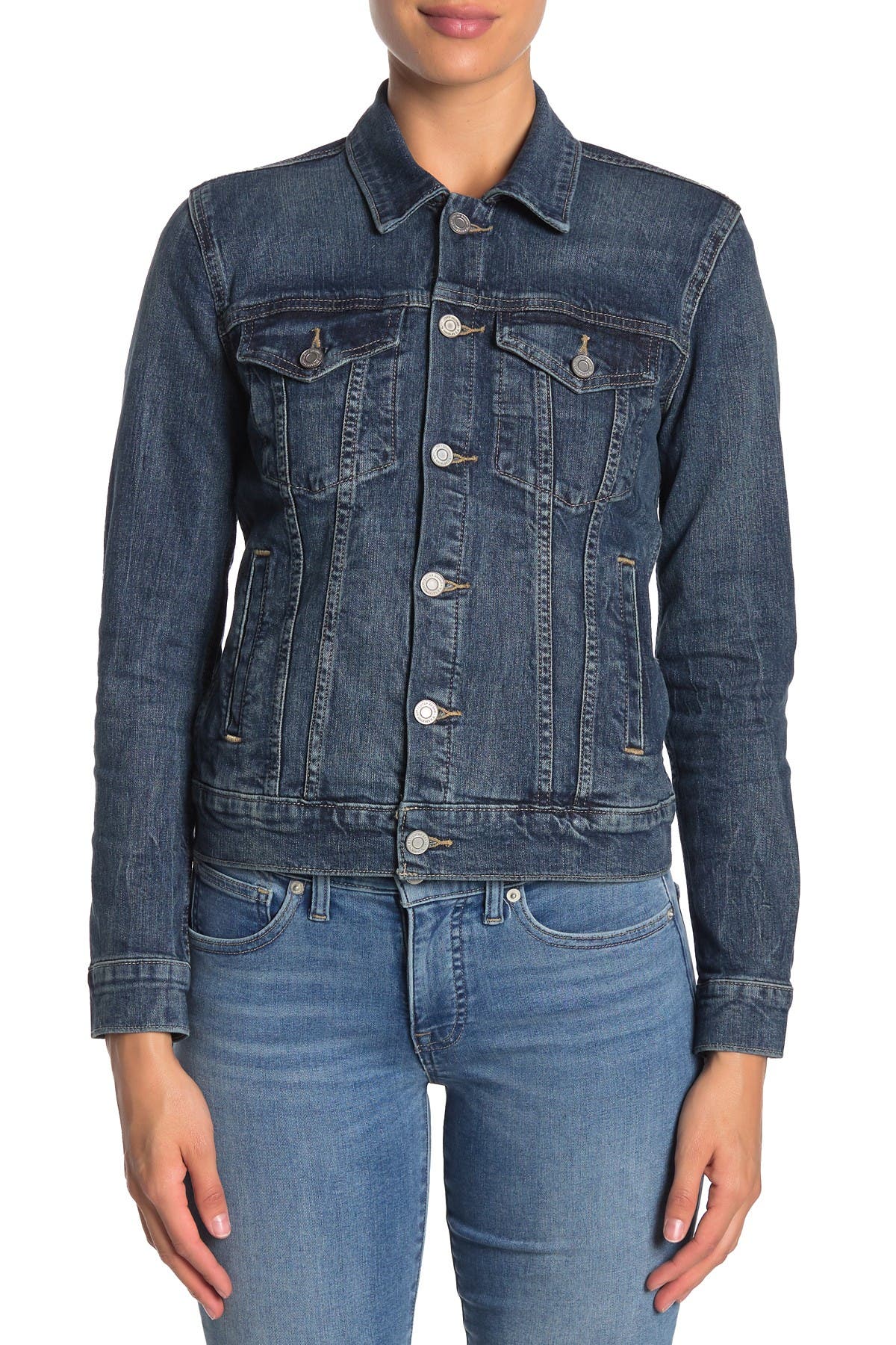 lucky brand denim trucker jacket