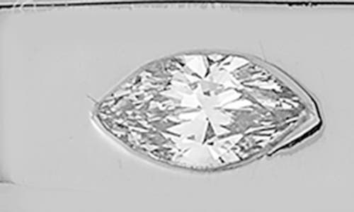 Dana Rebecca Designs Alexa Jordyn Marquise Diamond Bar Pendant Necklace In White Gold/diamond