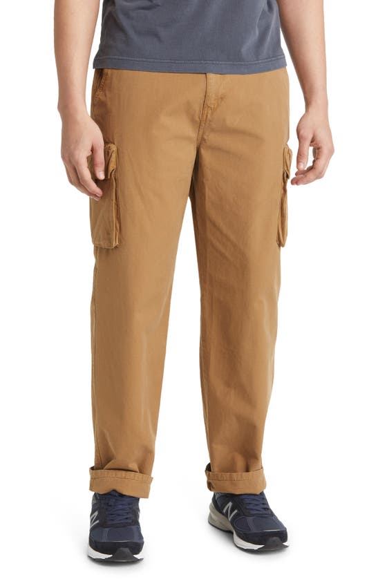 Forét Drip Cargo Pants In Burnt Khaki