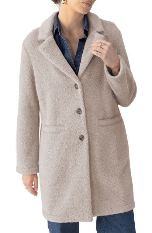 Shop Sanctuary Hometown Faux Fur Jacket In Ash Grey