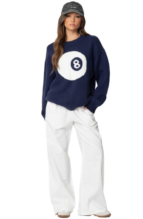 Shop Edikted Alexa Low Rise Drawstring Linen Blend Pants In White