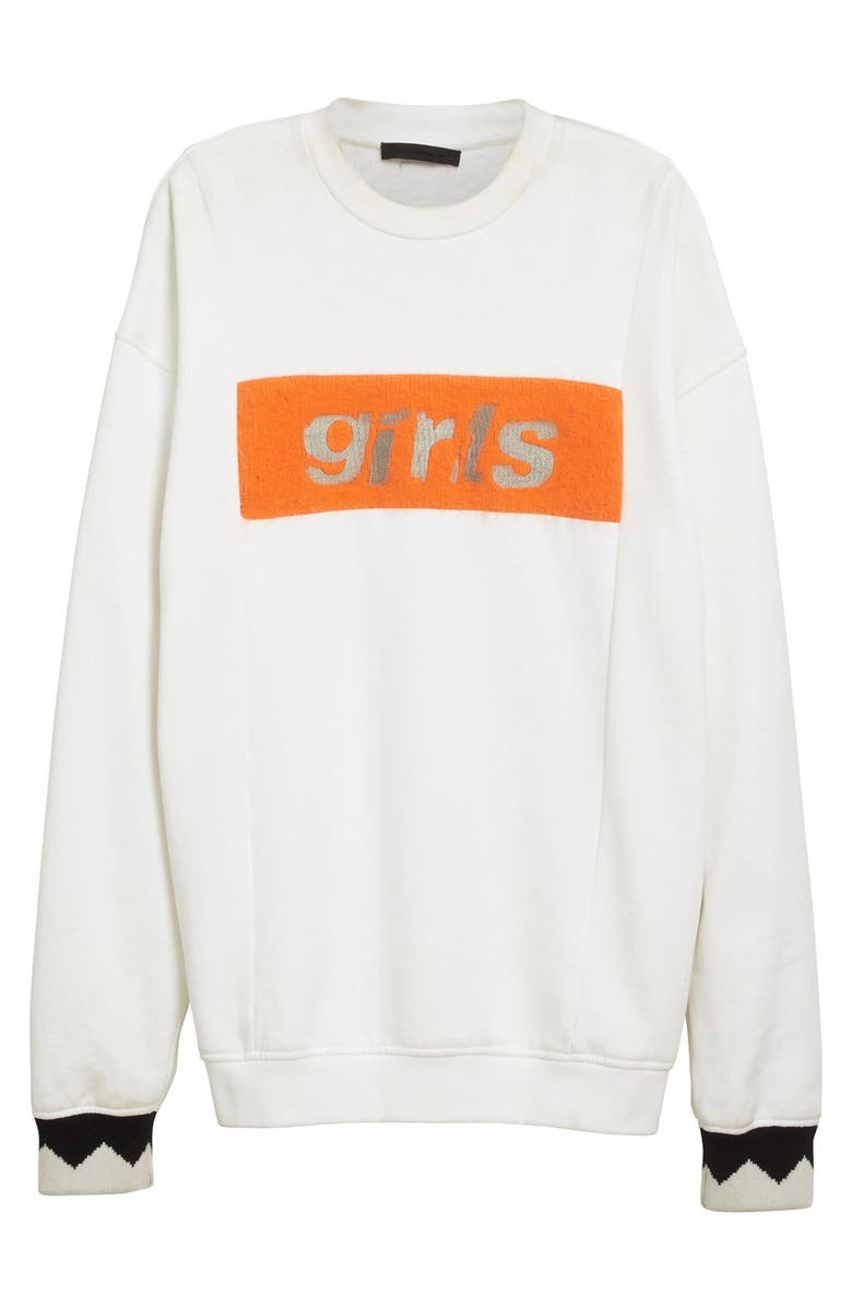 Alexander Wang 'Girls' Oversize Sweatshirt | Nordstrom
